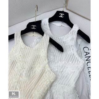 Set yếm ren hở lưng 2 màu