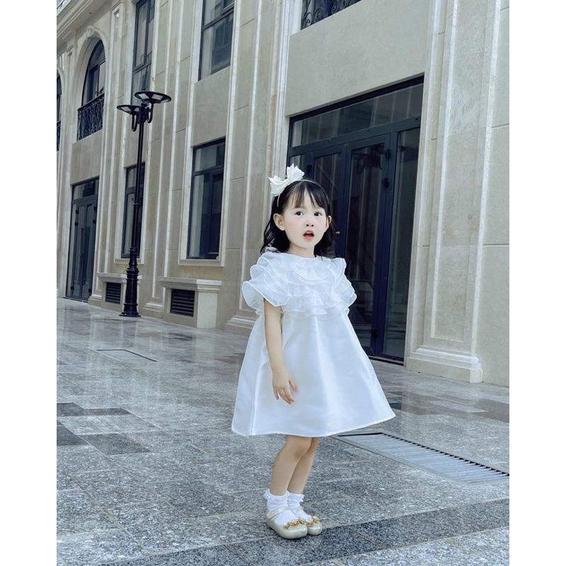 Váy bồng xoè điệu đà cho bé gái 8-18kg