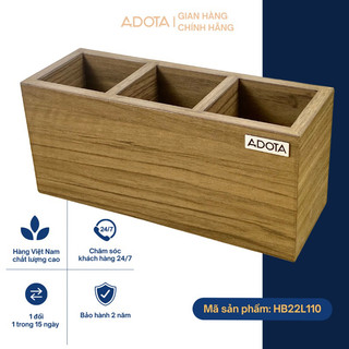 (Bán chạy) Ống cắm bút cao cấp ADOTA 1 ngăn, 2 ngăn và 3 ngăn. Hộp đựng văn phòng phẩm đa năng tiện lợi