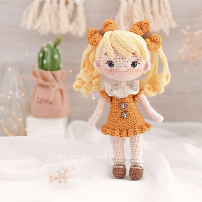 Búp bê Golgilocks Handmade bằng len cao cấp