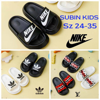 (ảnh thật) dép bé trai / bé gái SB sz 24-35 dép lê cho bé 2-10 tuổi chống trơn trượt (hàng có sẵn) SUBIN KIDS