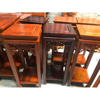 - Đôn vuông gỗ lim