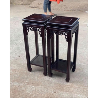 - Đôn vuông gỗ lim