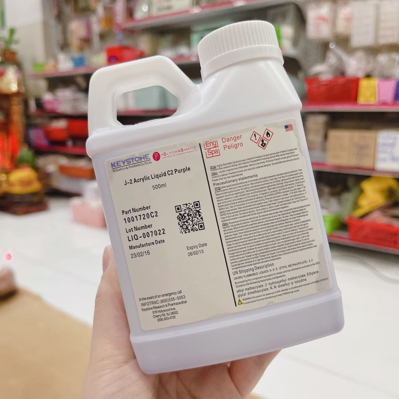 Lưu huỳnh mỹ Keystone chính hãng 500ml bao dẻo chảy bột dễ đắp