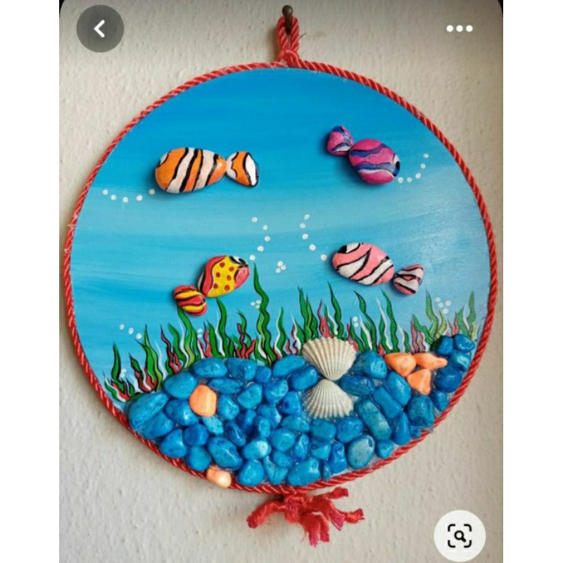 Tranh đá dạng tròn