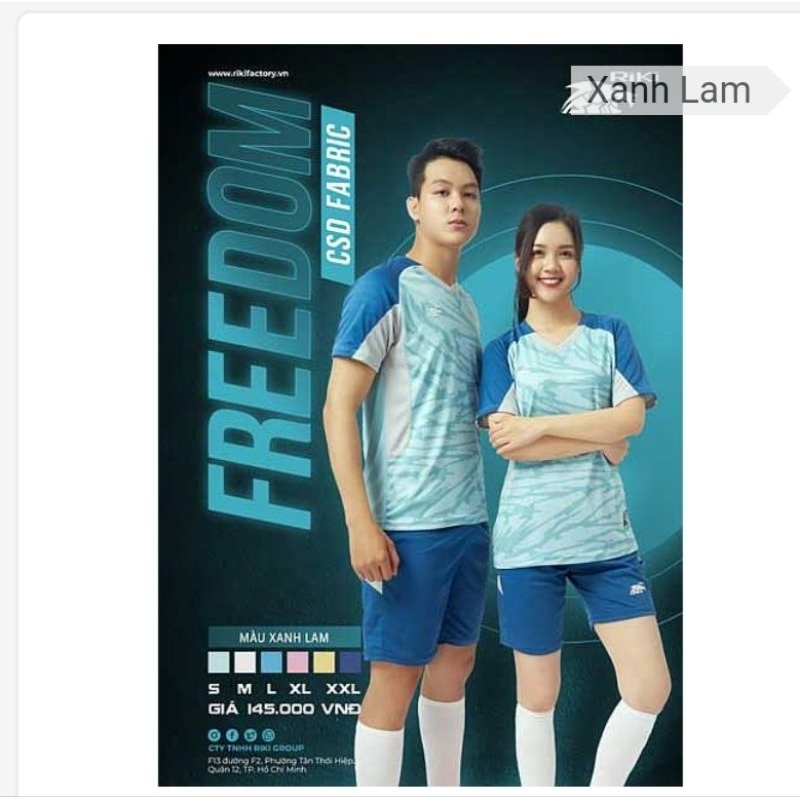 Bộ quần Áo Thể Thao RiKi Freedom