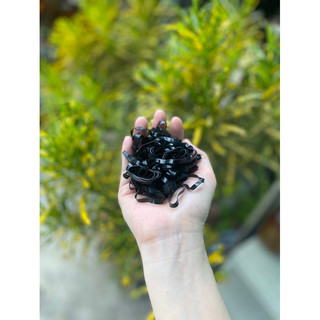Thun đen buộc tóc (chun cột tóc) 620 dây ~60gr