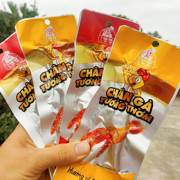 COMBO 10 Chân gà cay tương thơm vị tứ xuyên sản xuất tai việt nam