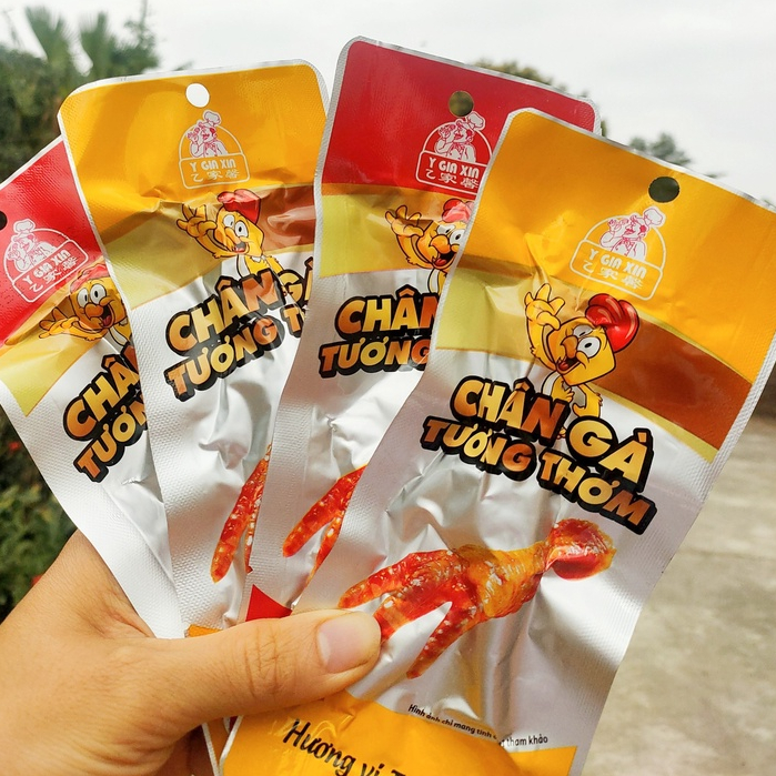 COMBO 10 Chân gà cay tương thơm vị tứ xuyên sản xuất tai việt nam