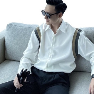 ÁO SƠ MI NAM THÊU NY CAO CẤP KIỂU DÁNG MỚI PHOM BODY HÀN QUỐC