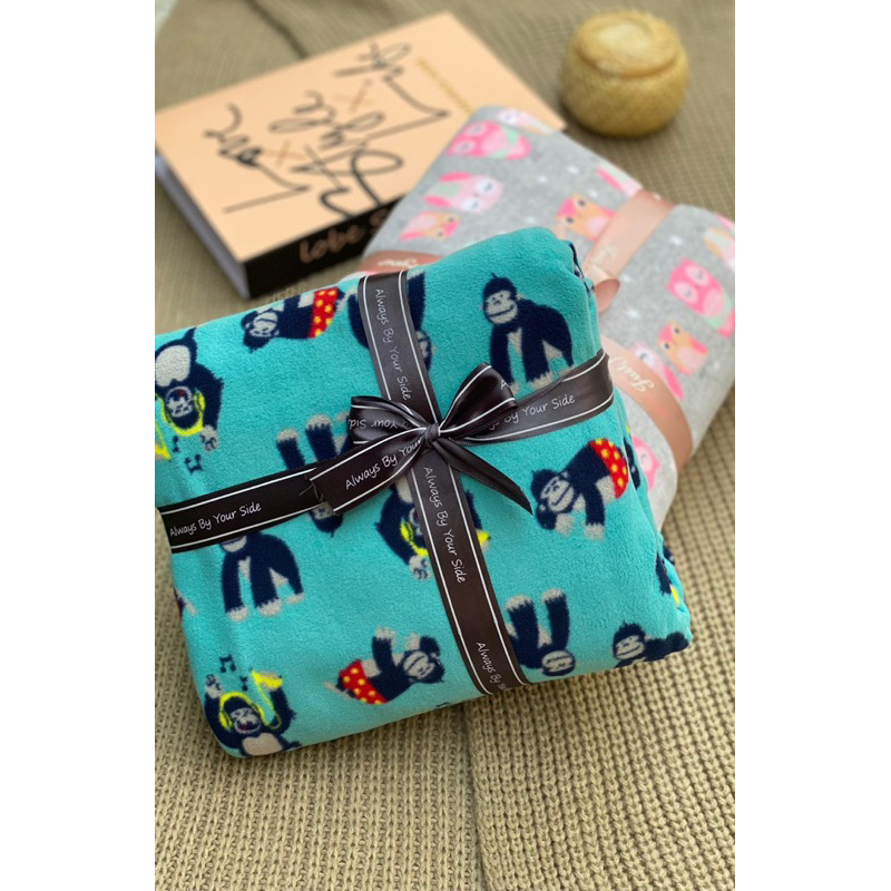 🍉Chăn nỉ/Mền nỉ cotton Thái lan dành cho Trẻ Sơ sinh/Mền baby