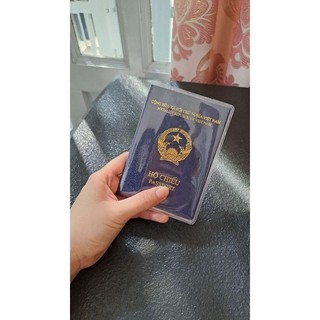 combo 100 cái vỏ bọc hộ chiếu TẶNG 10 bìa cccd