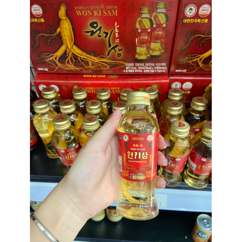 Nước hồng sâm có củ Won Ki Sam