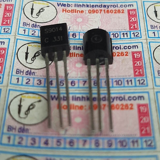 10 sản phẩm s9014 9014 transistor 45v 100ma kênh n to-92