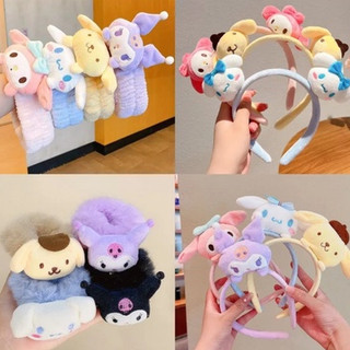 Cài tóc bờm tóc thú bông Sanrio Kuromi dễ thương SAM KIDS