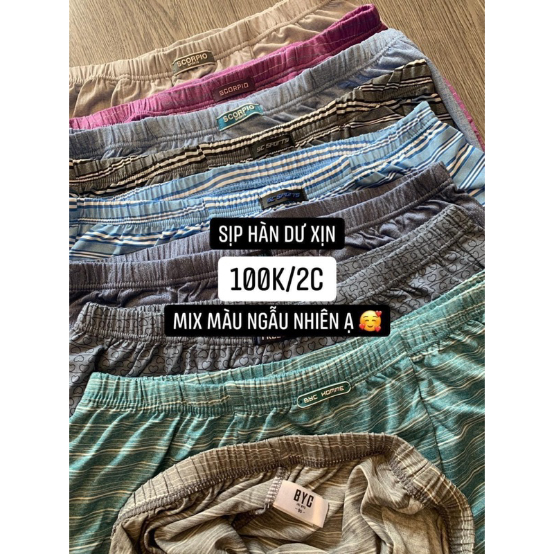 Sịp Hàn dư xịn bigsize