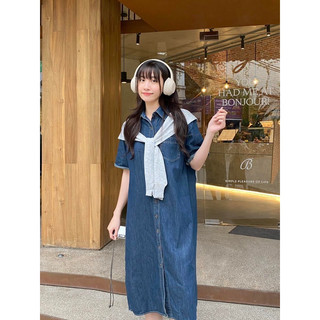 Váy denim cộc tay 31001 CHERRY COCO