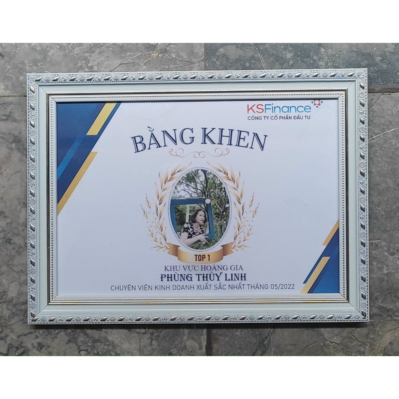 Khung bằng khen,giấy khen A4  BẢO HÀNH GÃY  VỠ