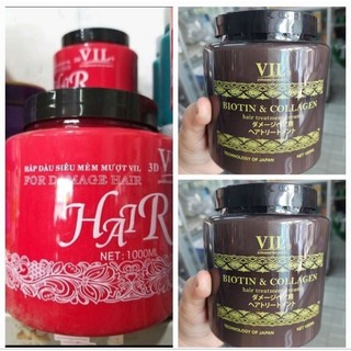 Hấp dầu siêu mềm mượt 3d vil 1000ml