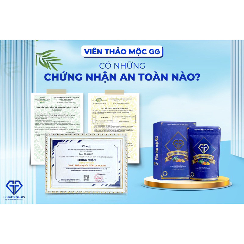 Viên Thảo Mộc GG Giảm 3-6kg sau 30 ngày. Cam Kết Hàng Chính Hãng | BigBuy360 - bigbuy360.vn