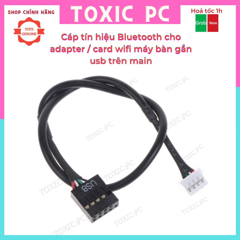 Cáp tín hiệu Bluetooth cho adapter / card wifi máy bàn gắn usb trên main