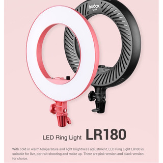 Đèn Ledring Godox LR180 Daylight Ringlight ( màu đen)