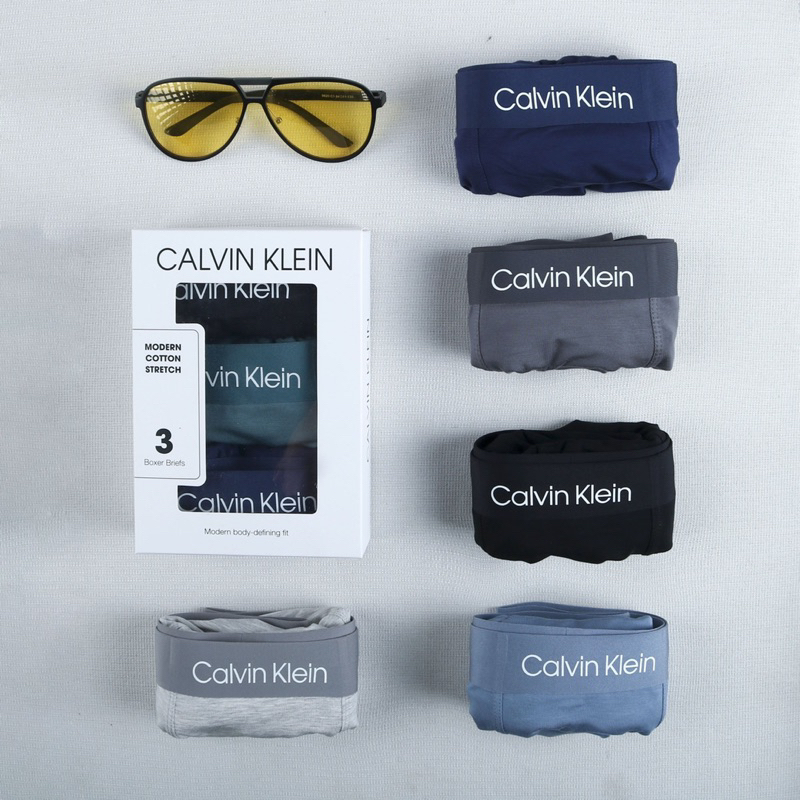 Boxer Quần Sịp Đùi Nam Cotton lạnh xuất xịn cao cấp , thấm hút mồ hôi tốt , bigsize - Unny