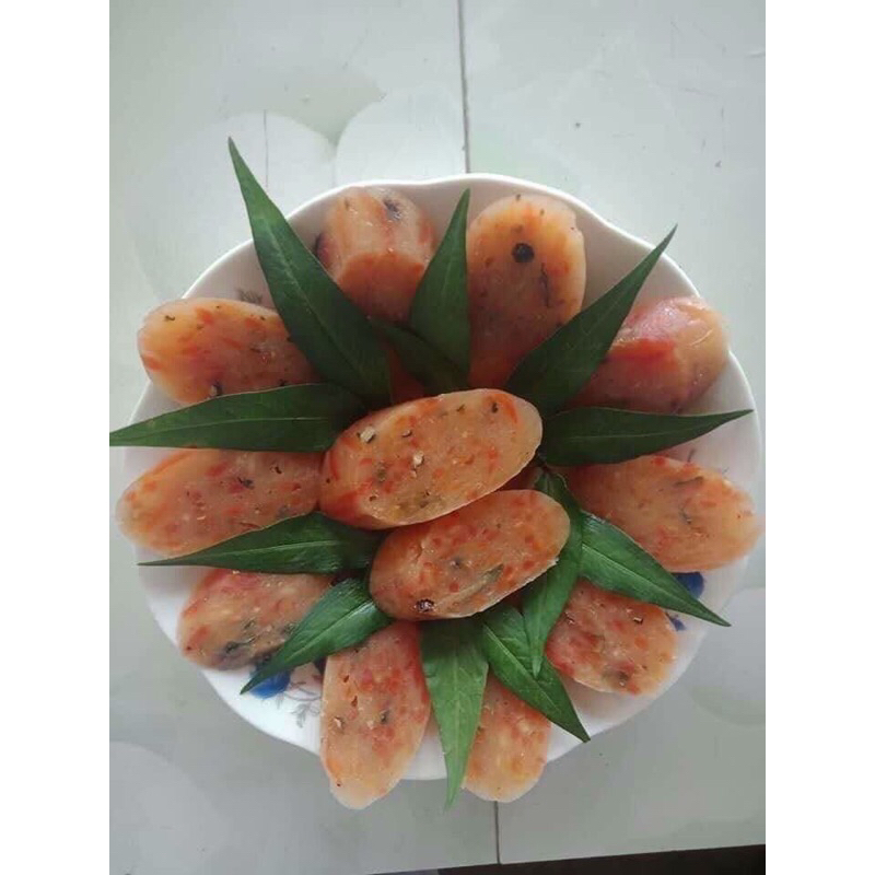 Nem chua vỏ bưởi chay