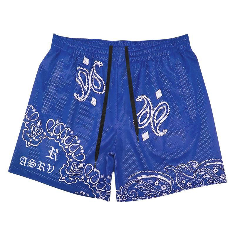 BASEBALL SHORTS - Quần short nam bóng rổ vải lưới thoáng khí vintage