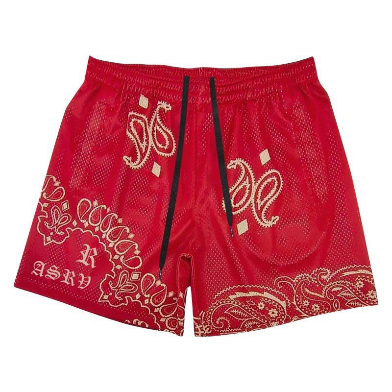 BASEBALL SHORTS - Quần short nam bóng rổ vải lưới thoáng khí vintage