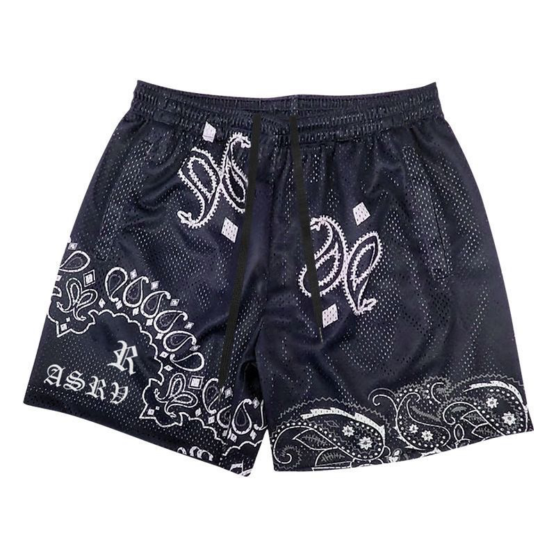 BASEBALL SHORTS - Quần short nam bóng rổ vải lưới thoáng khí vintage