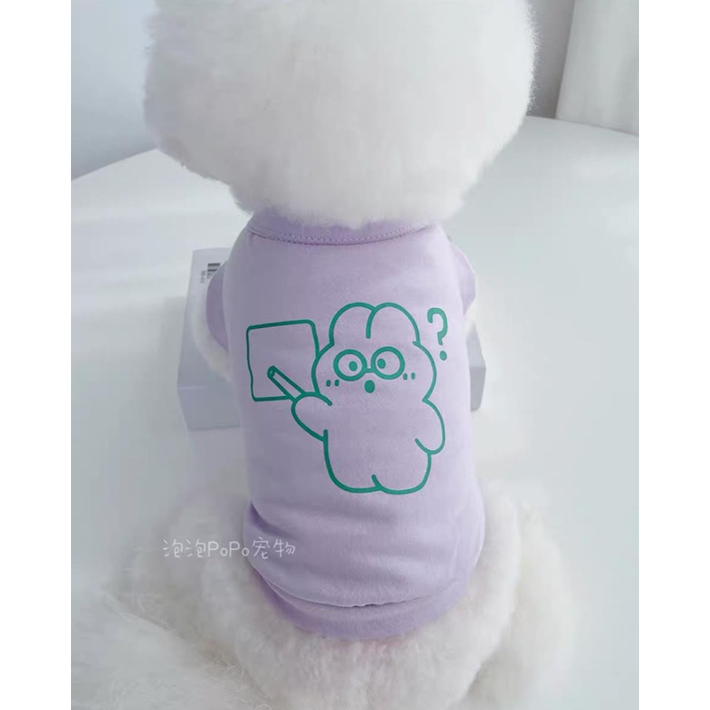 Áo ba lỗ dễ thương cho chó mèo ✨