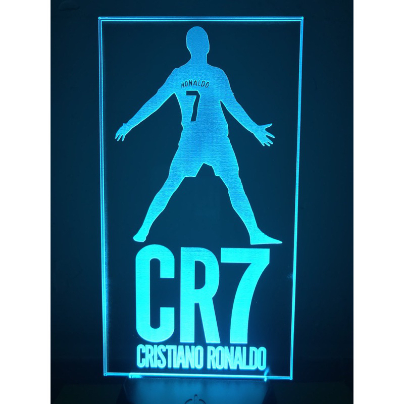 Đèn ngủ cầu thủ bóng đá, đèn decor phòng siêu xịn