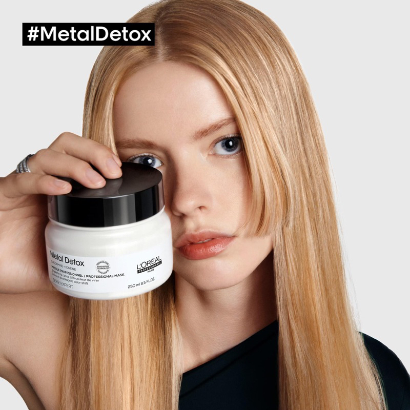 HẤP DẦU LOREAL METAL DX SIÊU MỀM MƯỢT THẢI ĐỘC KIM LOẠI CHO TÓC 500ML