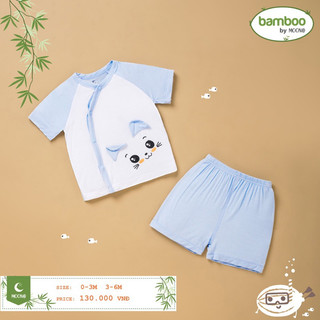 [ Moon ] Bộ cài chéo 0-6m bamboo