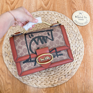 ‼️Rẻ nhất Shopee‼️Túi Coach x jean michel basquiat beat Shoulder bag 18 6892