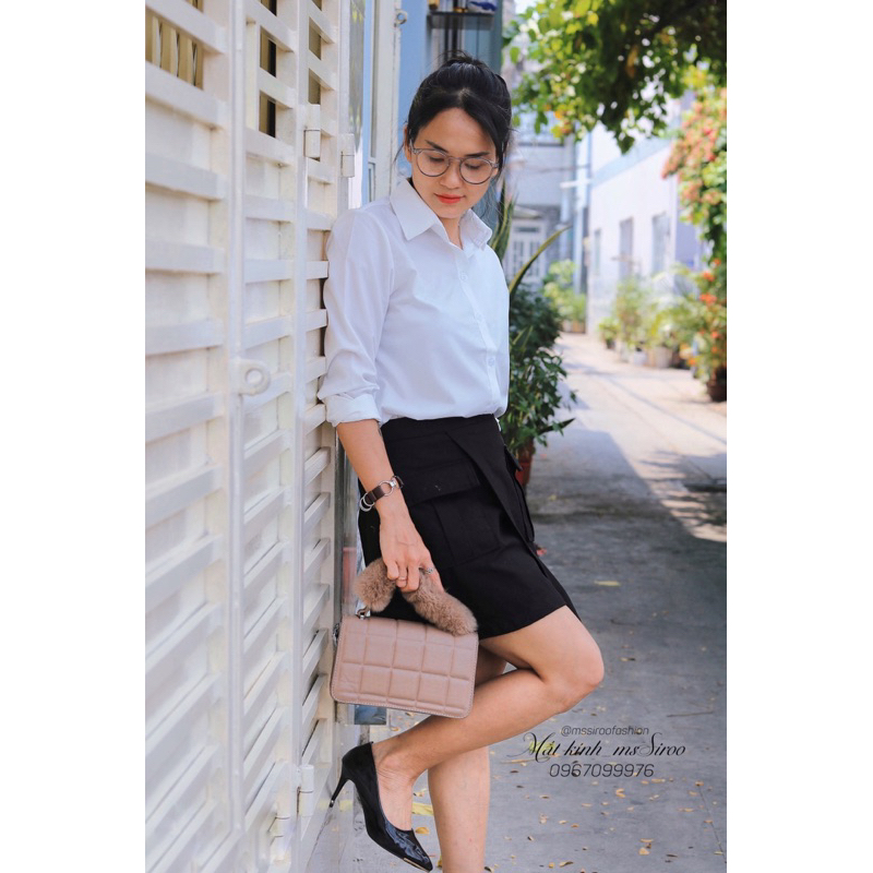 SƠMI tay dài KATE LỤA _HÀNG ĐẸP MỊN MÁT 45-80kg