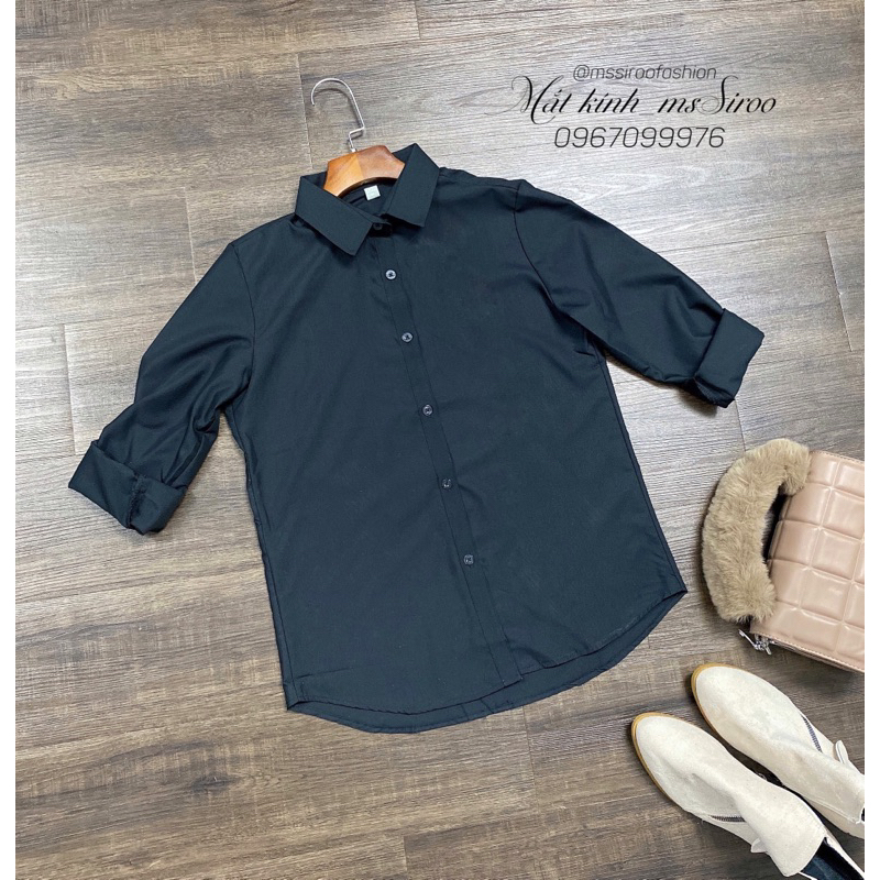 SƠMI tay dài KATE LỤA _HÀNG ĐẸP MỊN MÁT 45-80kg