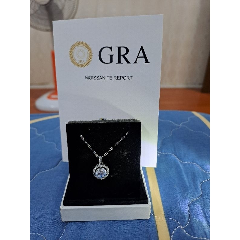 Mặt dây chuyền Kim cương Moissanite 2 Cara