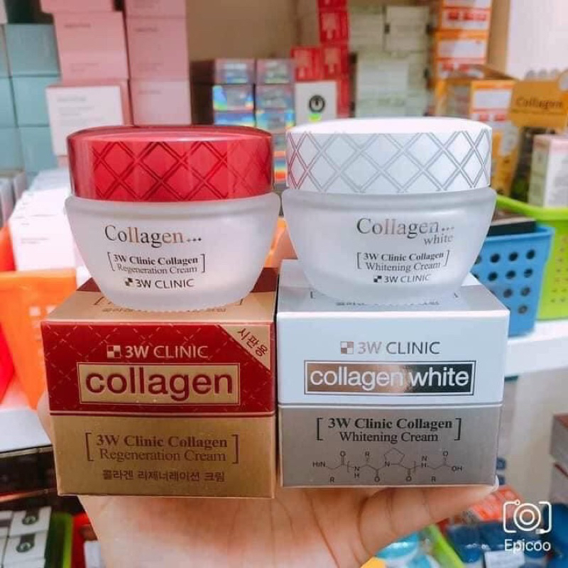 kem dưỡng collagen 3w hàn quốc