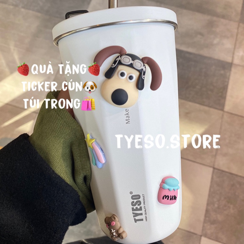 Ly Giữ Nhiệt Tyeso 600ML (8848A- 8848b)