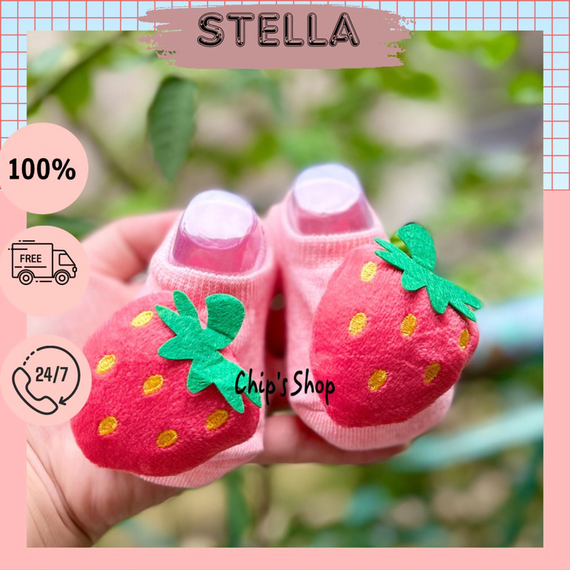 Tất vớ 3D siêu xinh cho bé, Vớ giữ ấm bàn chân hình con vật đáng yêu size sơ sinh. Tất 3D
