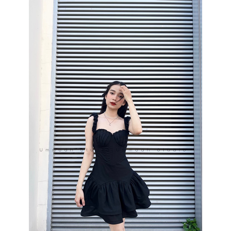 Đầm hai dây Linen - Bonie Dress