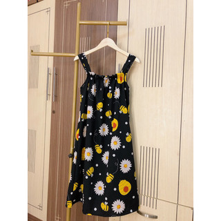 Đầm lụa dây to size 1 - 2