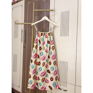 Đầm lụa dây size 1 - 2