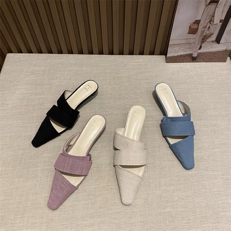 (Order) Sục nữ mũi nhọn Andu Store, sục búp bê QC cao cấp