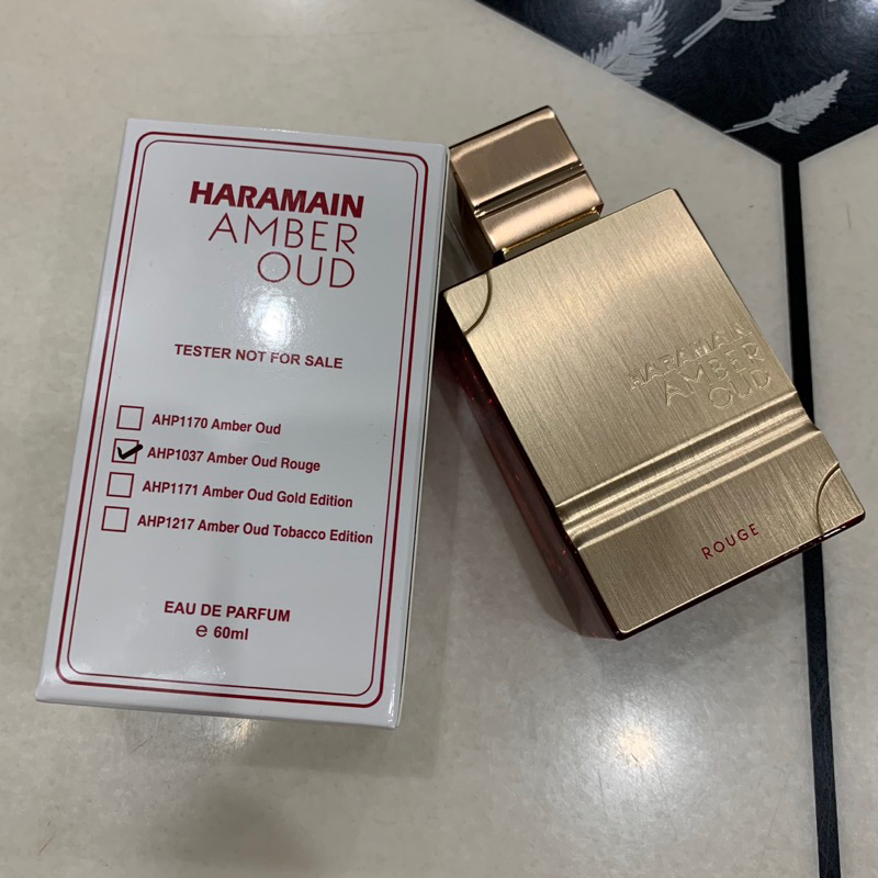 Nước hoa Tester Unisex AL Haramain Amber Oud Rouge EDP 60ml