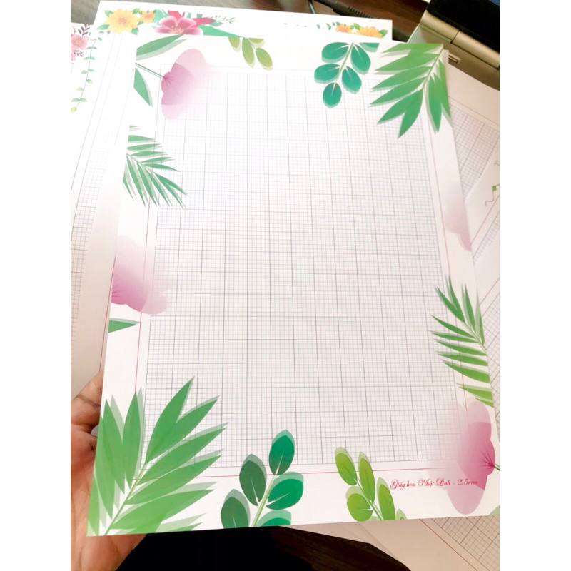 Giấy hoa 4 ôli