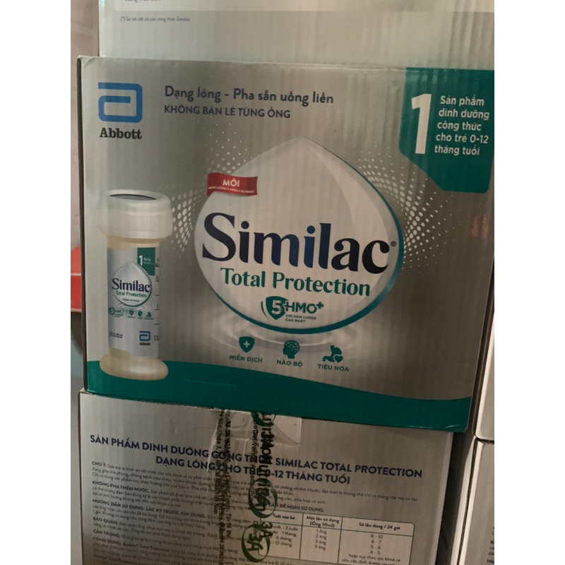 4 ống Sữa nước Similac Protection 59ml 19 kcal/fl oz cho bé