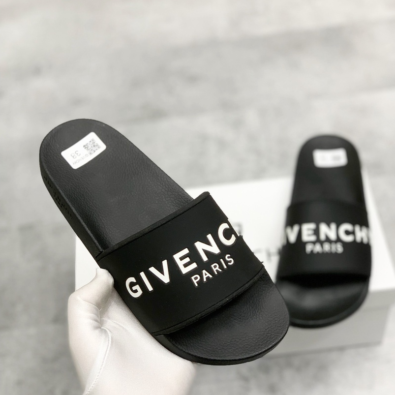 Dép lê quai ngang Givenchy Paris LA on web fullbox bill thẻ phụ kiện